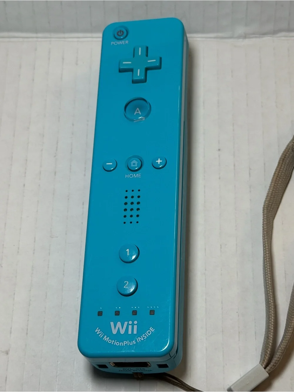 OEM Nintendo Wii Blue Motion Plus Controller Tested Working